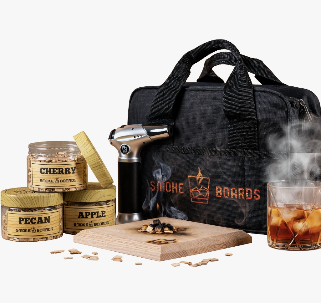 Smoke Boards 7 Piece Smoked Cocktail Kit