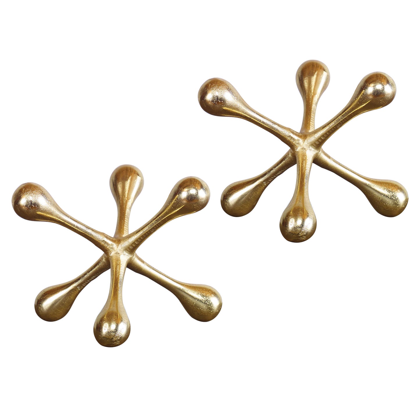 Harlan Brass Decorative Objects Set of 2