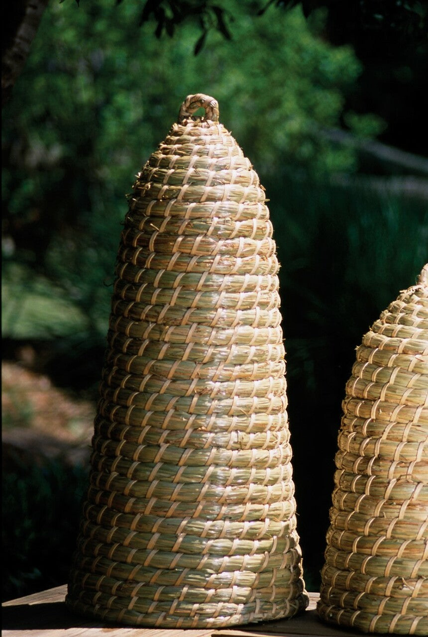 Tall Bee Skep Set of 2