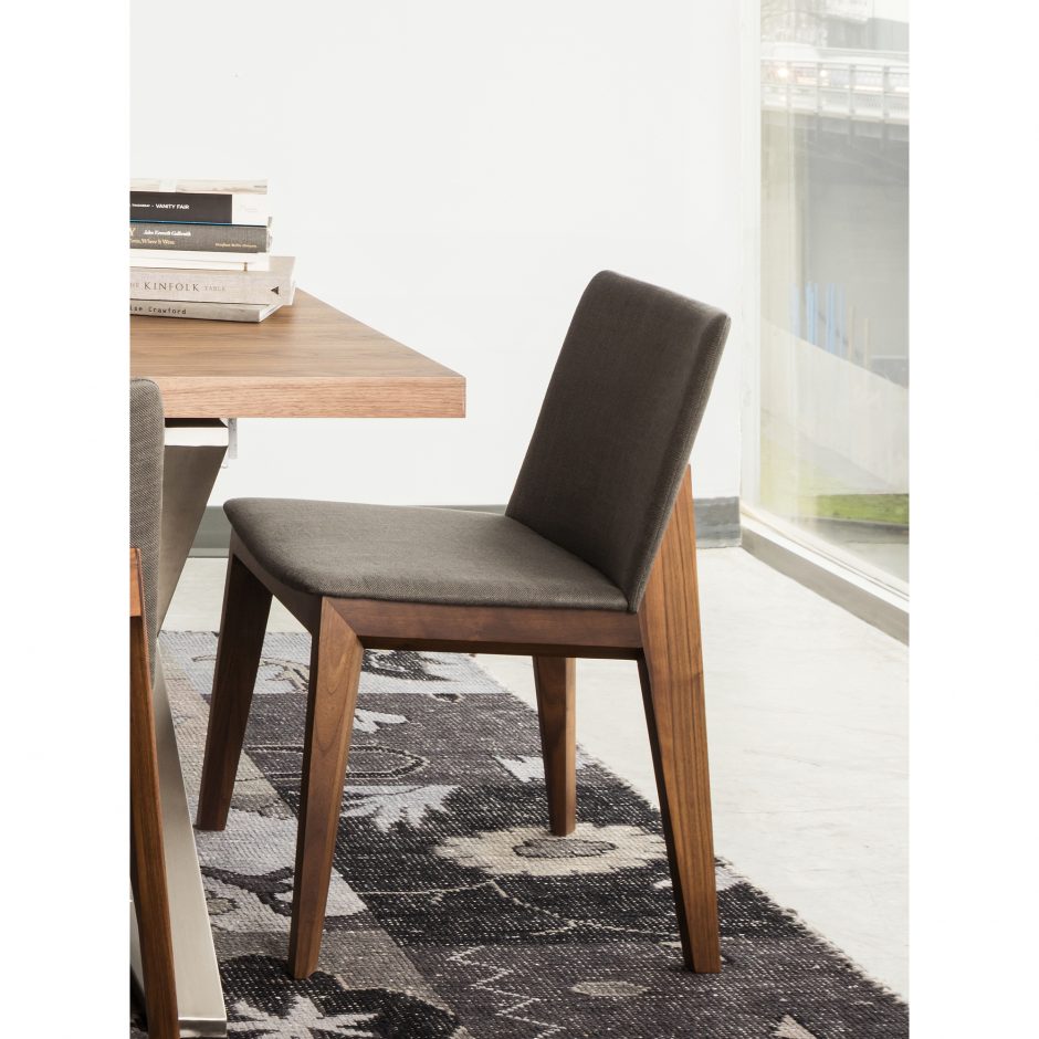 Deco Dining Chair Grey Set Of 2