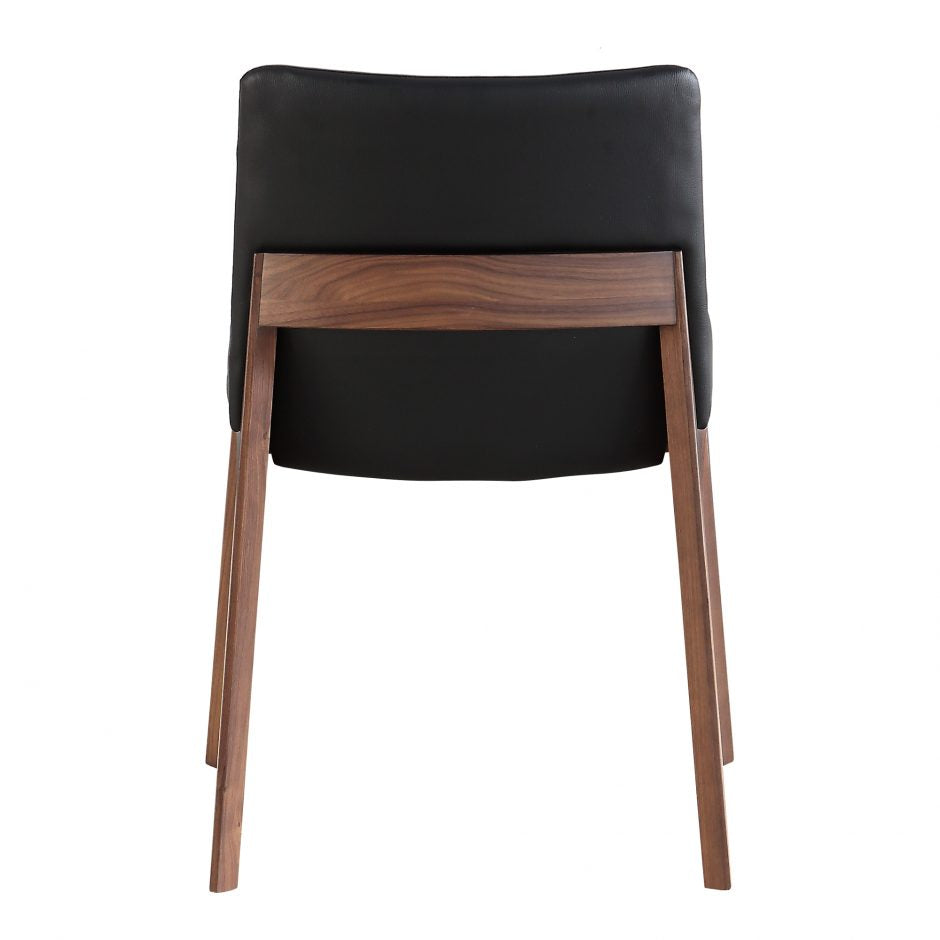 Deco Dining Chair In Black Set of 2