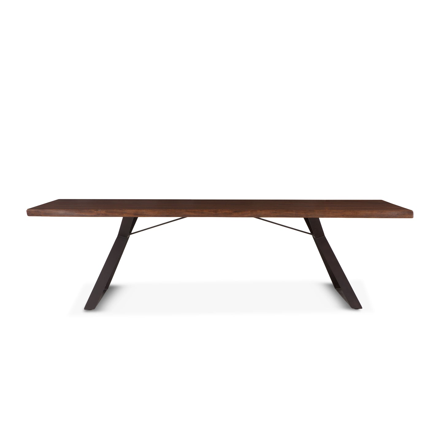 London Loft 106" Dining Table Walnut