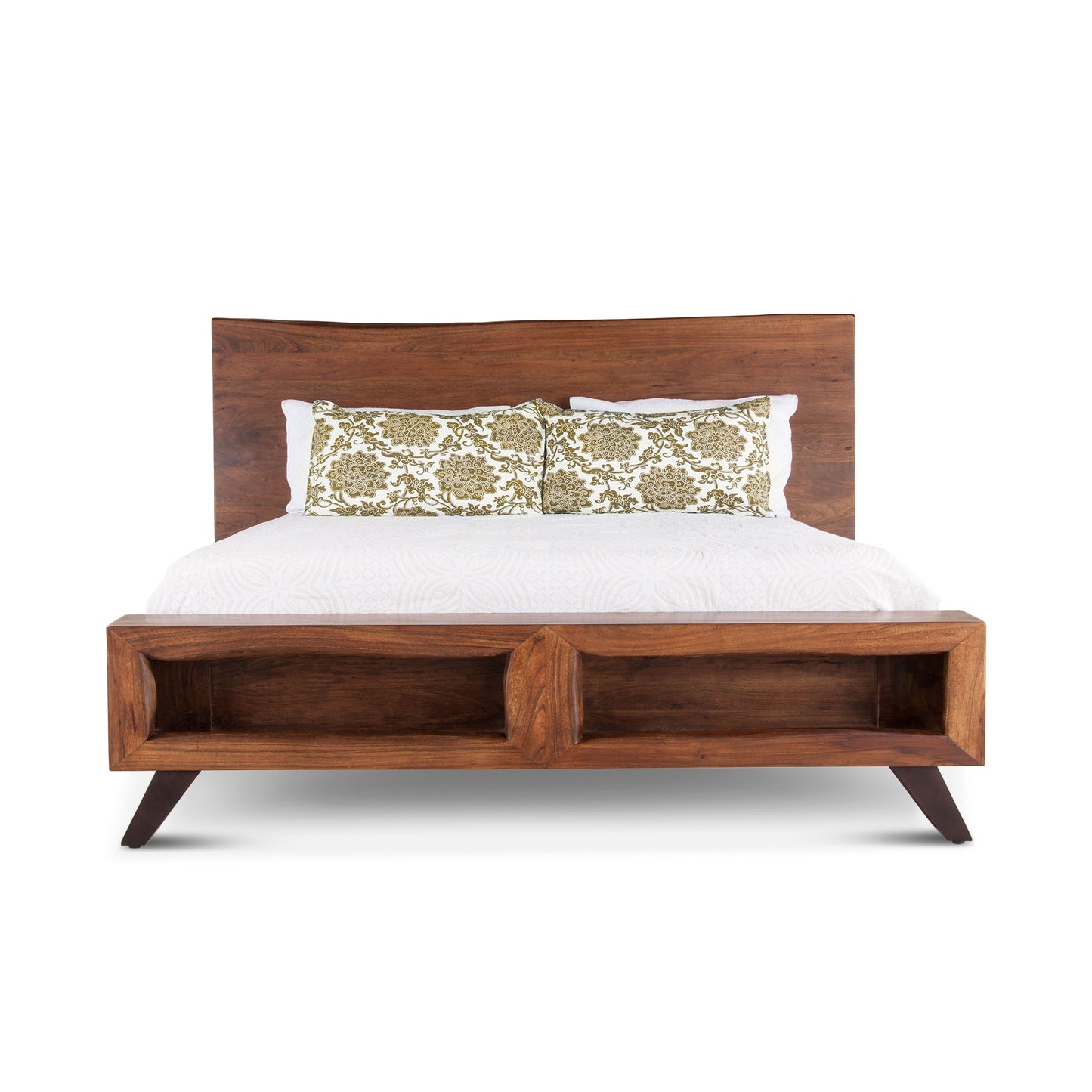 London Loft King Bed Walnut