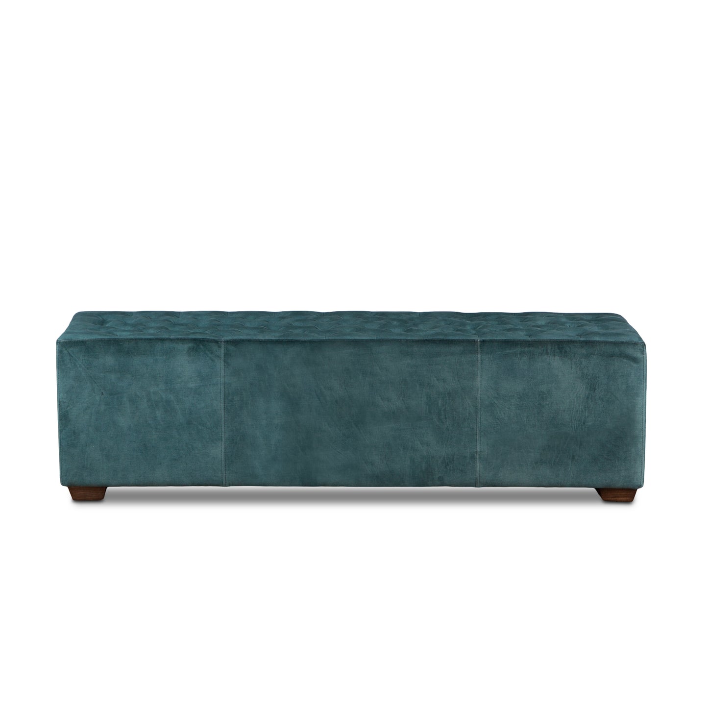 D'Orsay 58" Green Velvet Bench