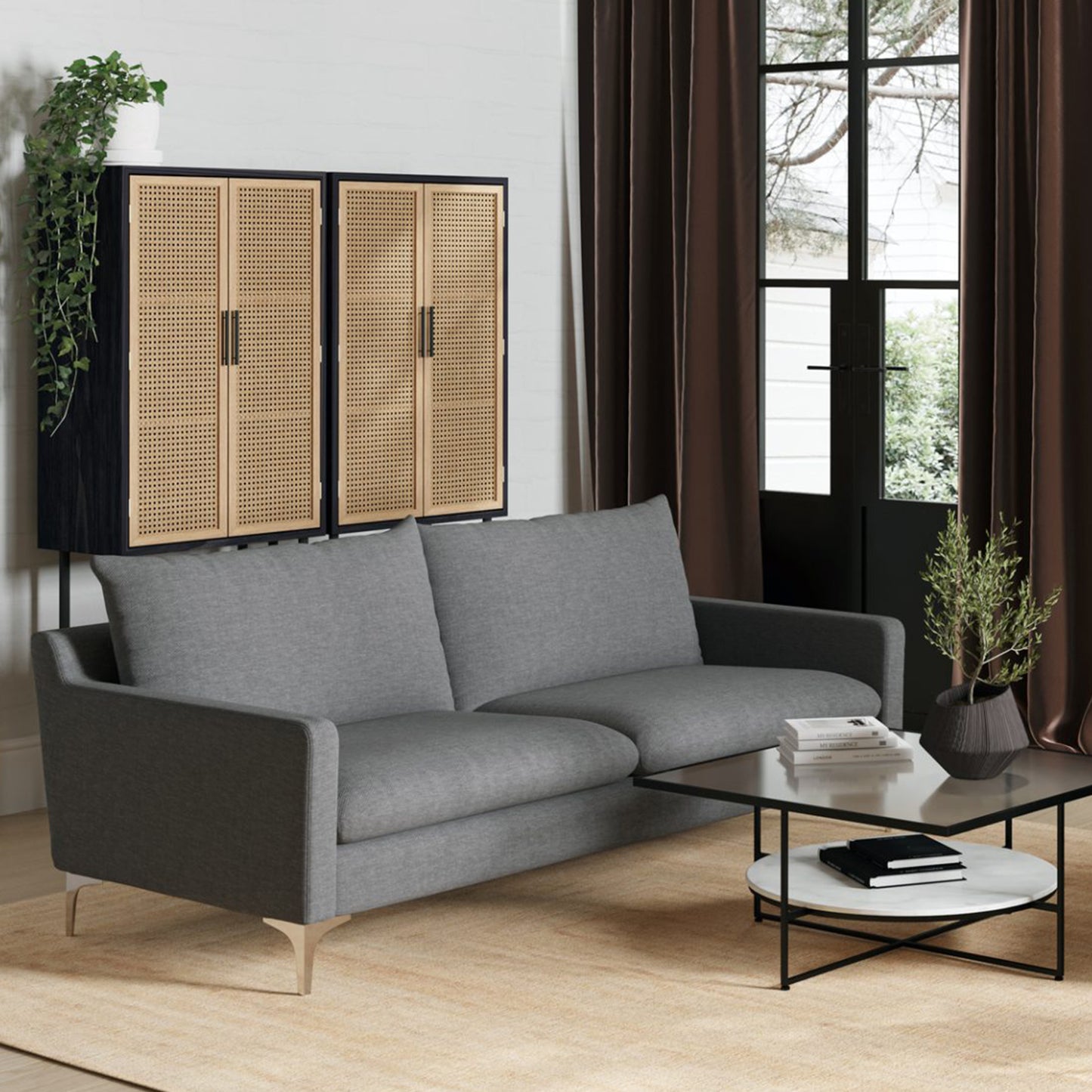 Paris Sofa Anthracite JM-1012-25