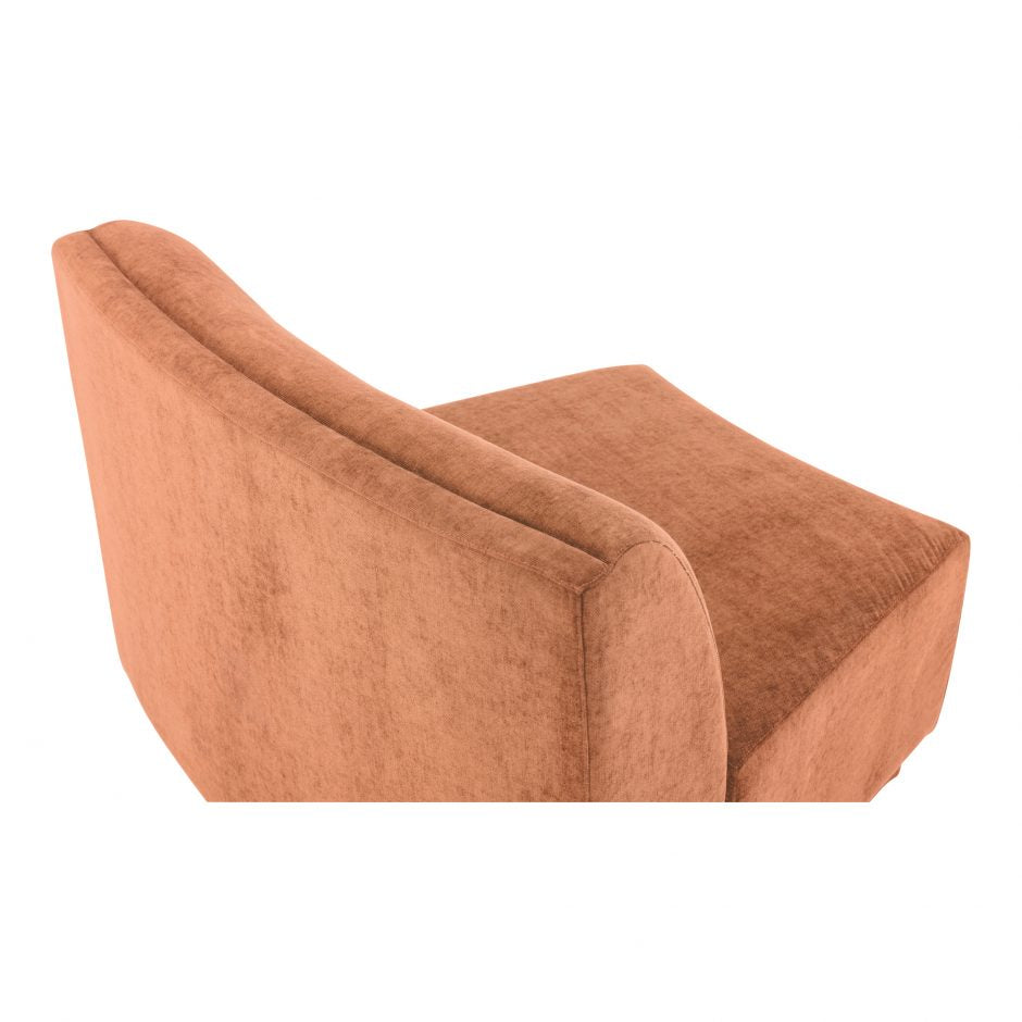 Yoon Slipper Chair Rust JM-1020-06