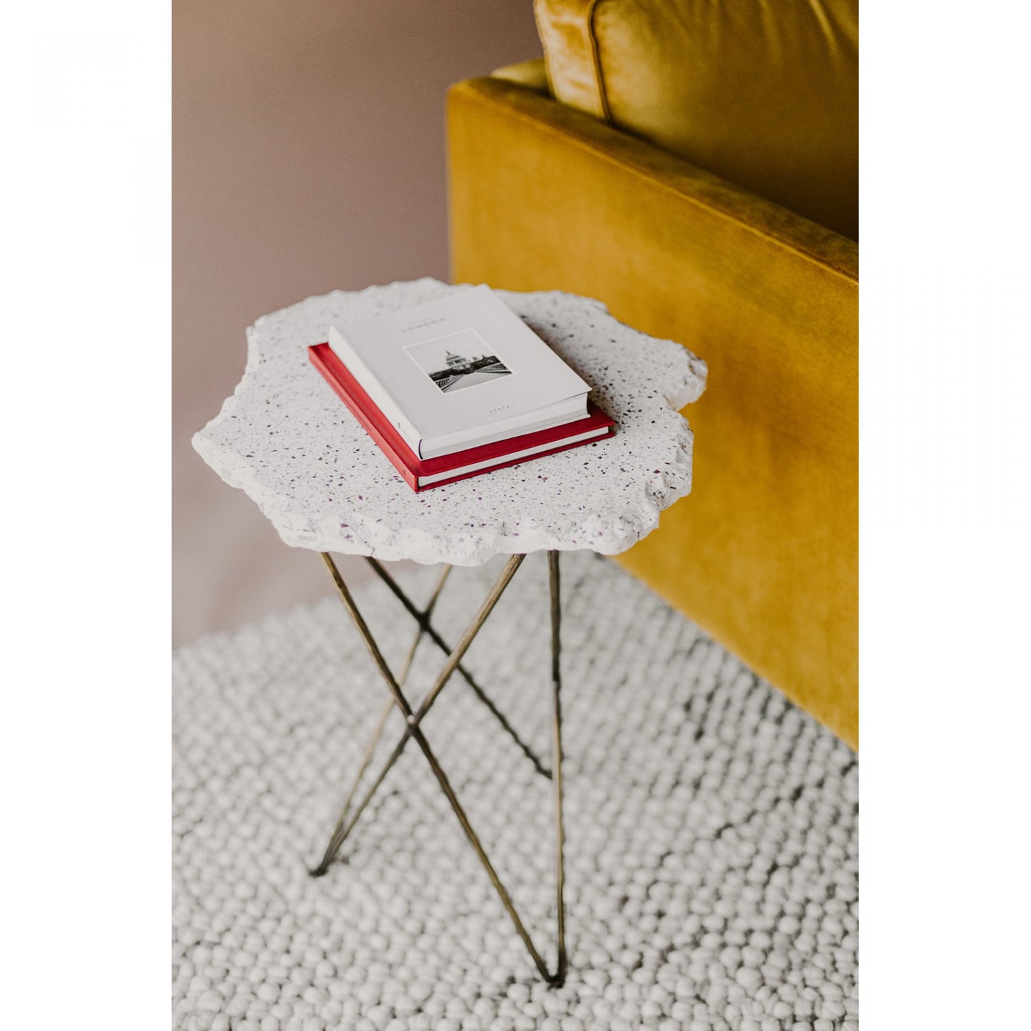 Positano Terrazzo Side Table