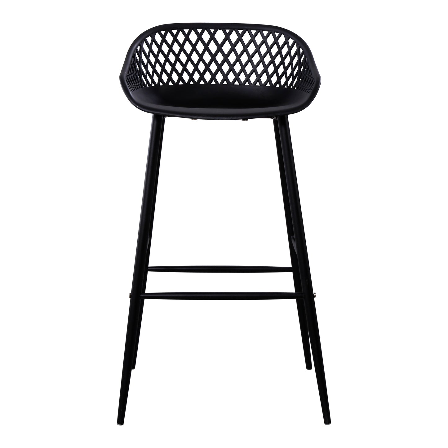 Piazza Outdoor Barstool Black-M2 Sold as 2