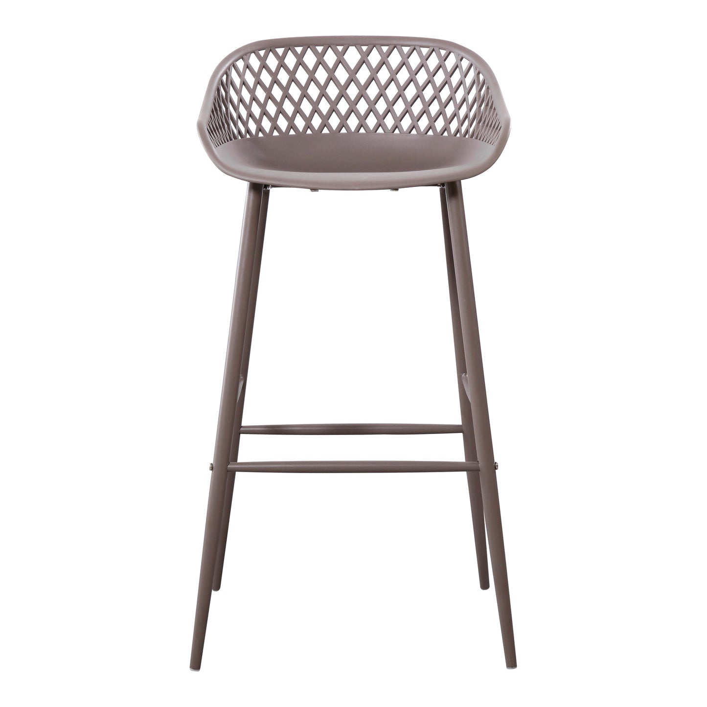 Piazza Outdoor Barstool Grey Set of 2