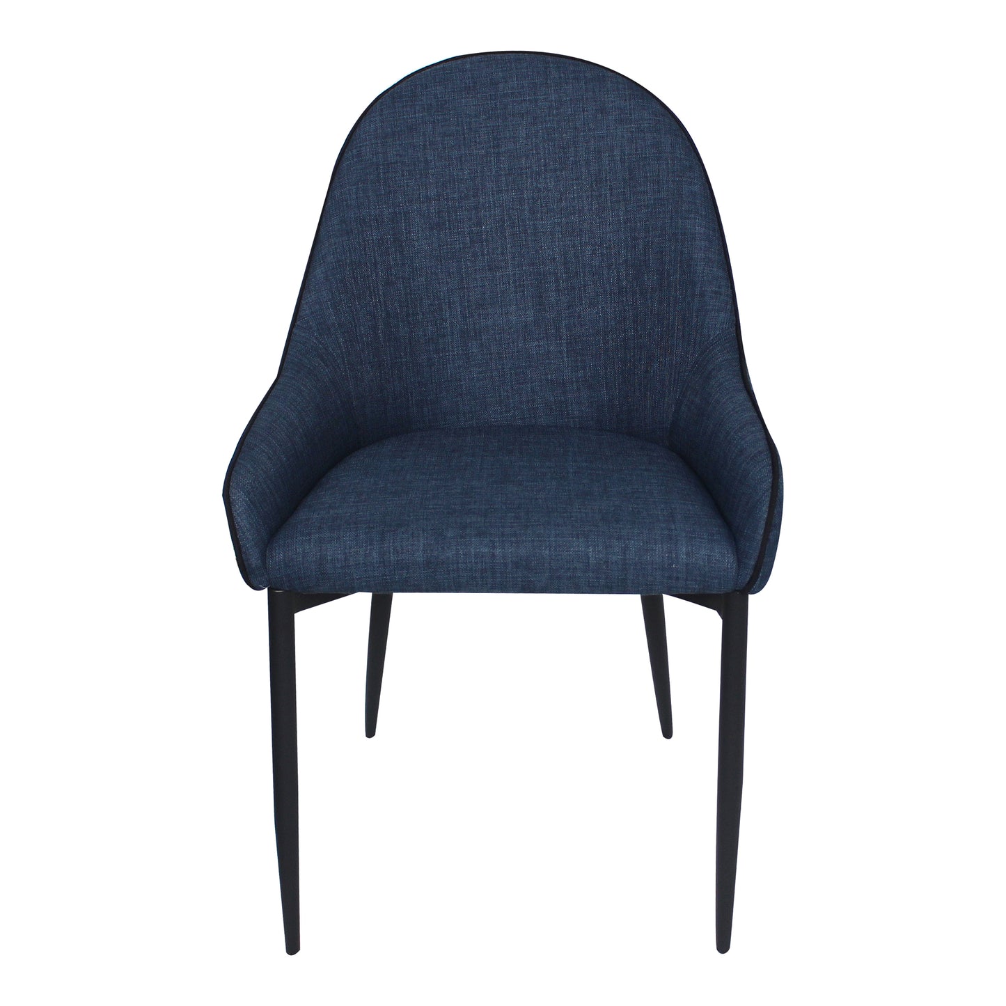 Lapis Dining Chair Dark Blue Set of 2