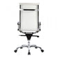 Omega Swivel Office Chair High Back White