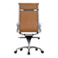 Omega Swivel Office Chair High Back Tan