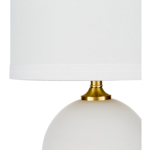 Askew 23 inch 100 watt White Table Lamp Portable Light AKW-001