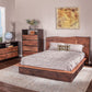 San Marino King Bed Raw Walnut AVAILABLE AFTER 2/1/24