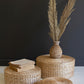 Set of 3 Tabletop Seagrass Risers