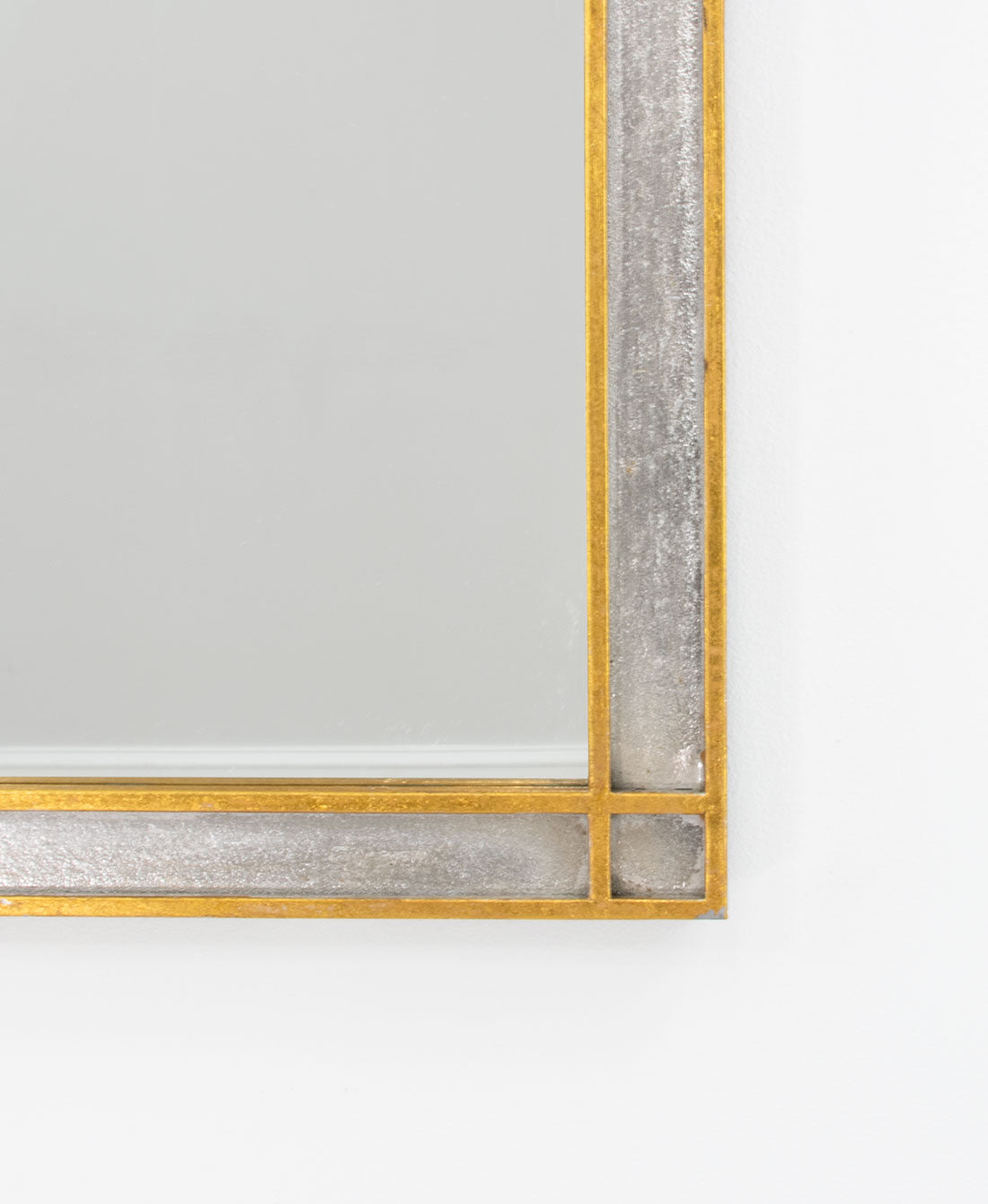 Silver and Gold Mirror