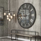 Amelie Large Bronze Wall Clock  06419
