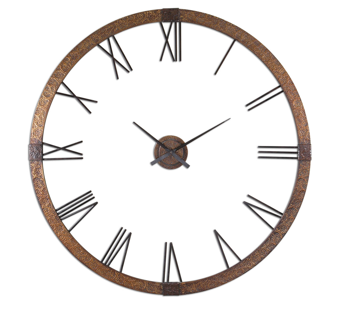 Amarion 60" Copper Wall Clock Uttermost 06655