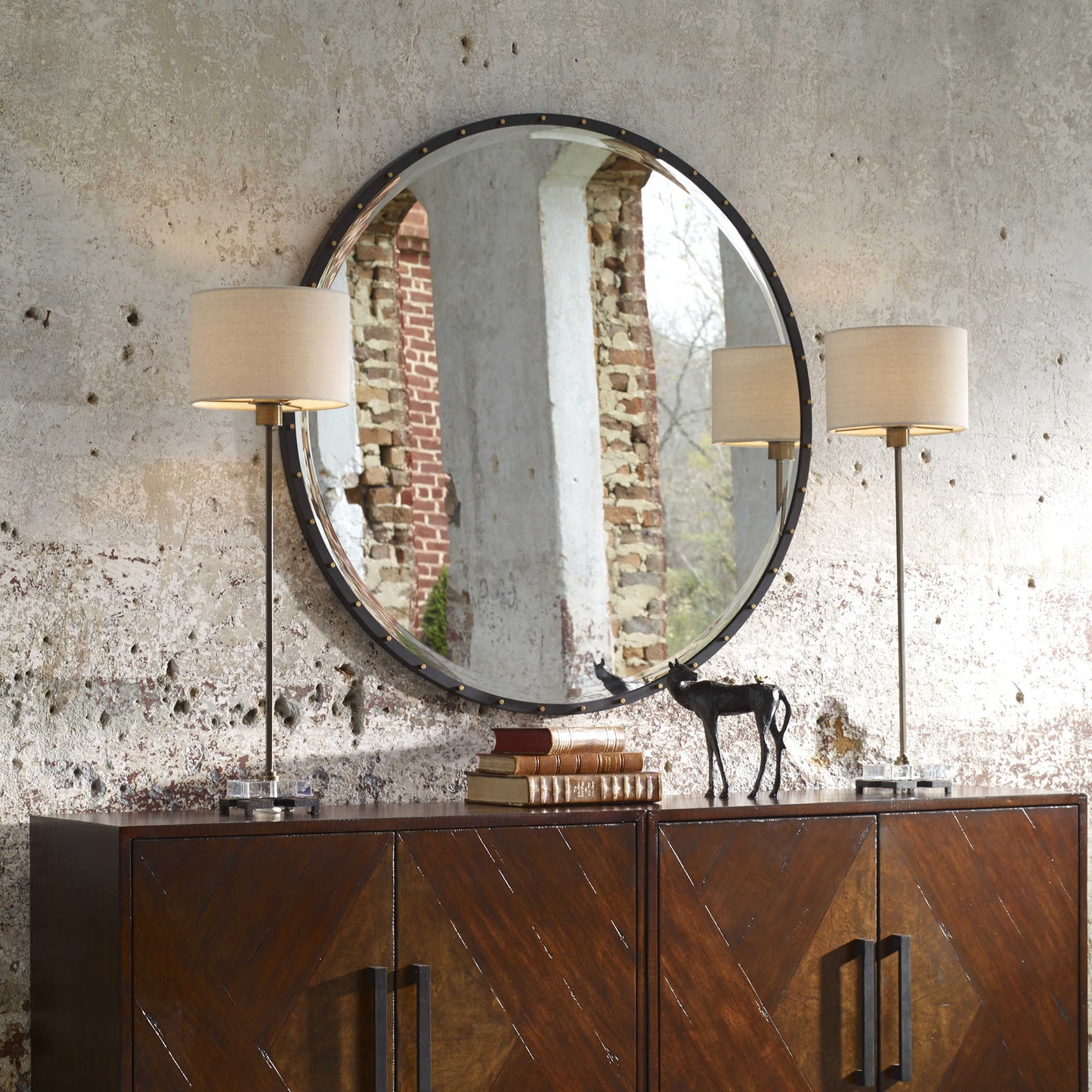 Benedo Round Mirror 09456