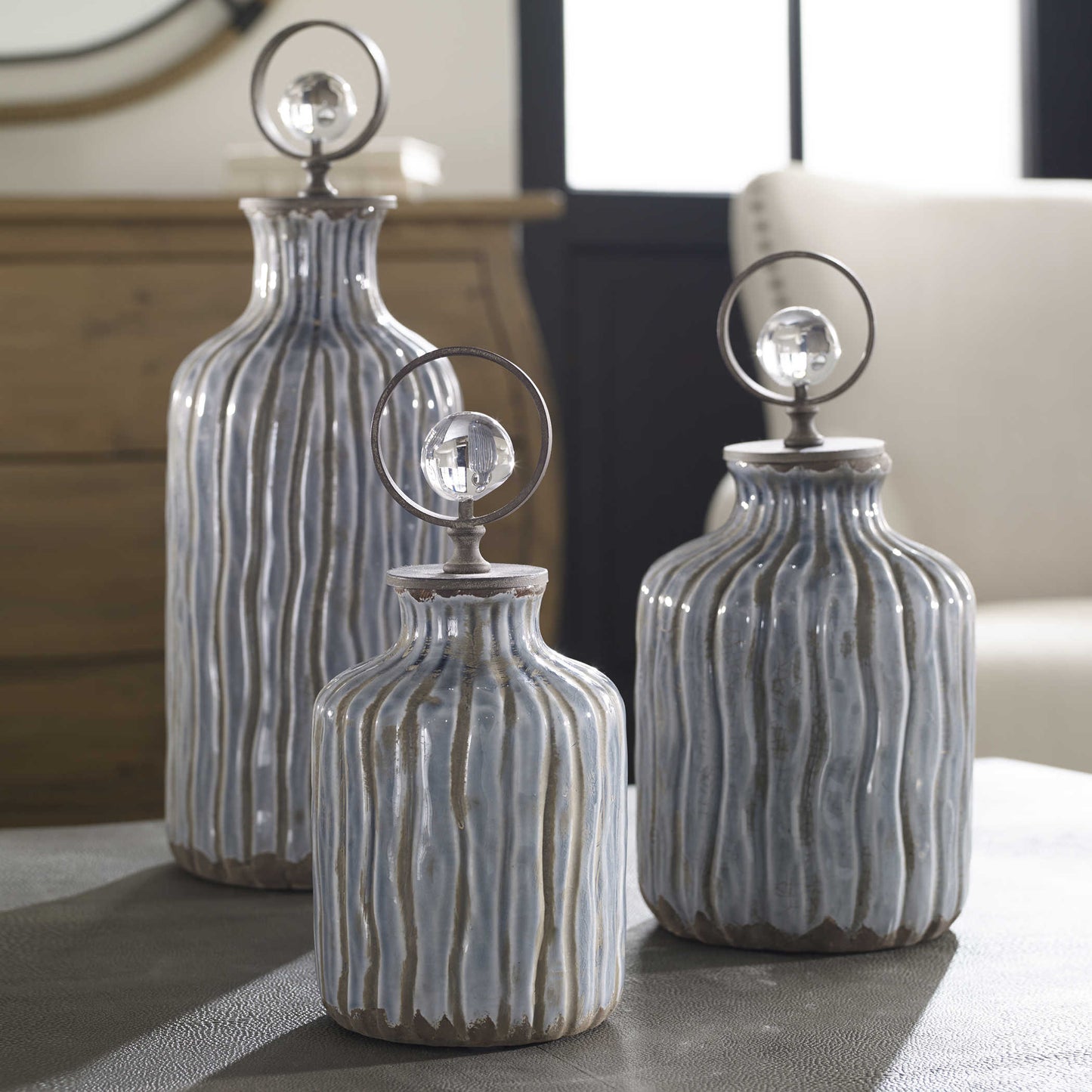 Mathias Bottles Set of 3