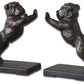 Bulldogs 5 inch Heavily Distressed Golden Bronze Bookends 19643