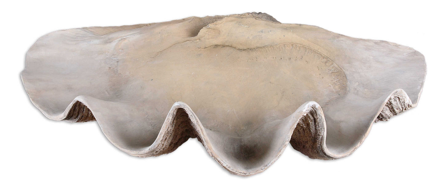 Clam 23 X 7 inch Shell Bowl 19800