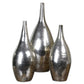 Rajata Vases Set of 3