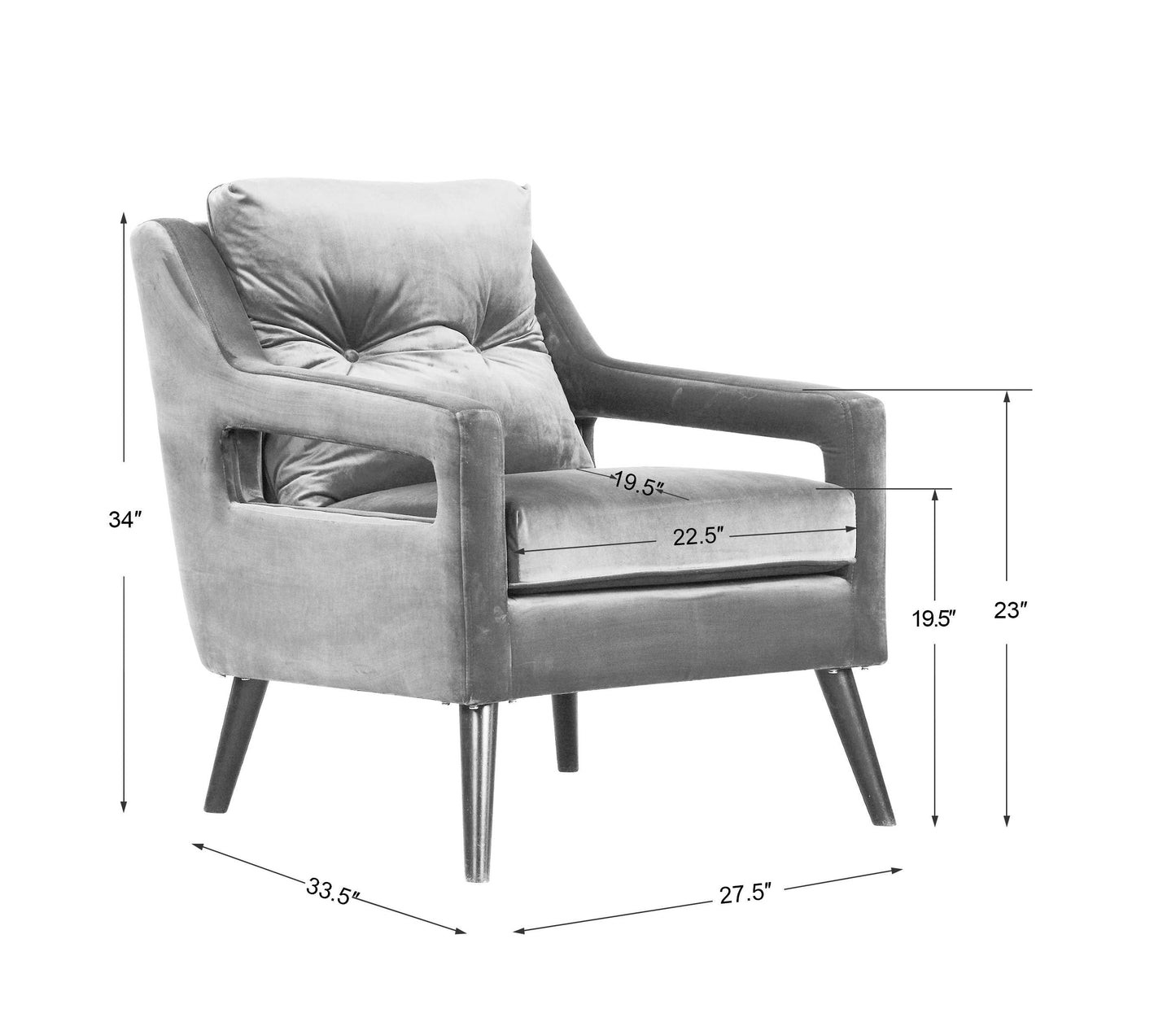 O'Brien - 34 inch Armchair Item 23318