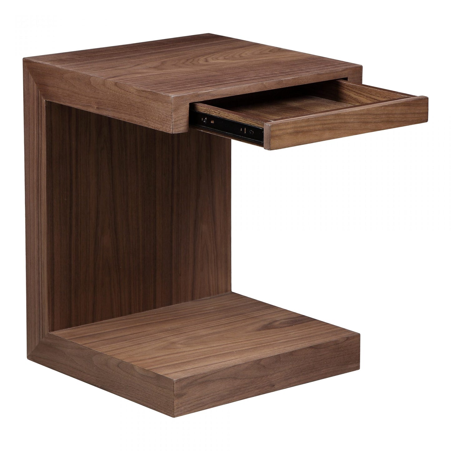 Zio Side Table in Walnut 