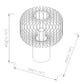 Auxvasse 12 inch 60.00 watt Table Lamp Portable Light AUX-004