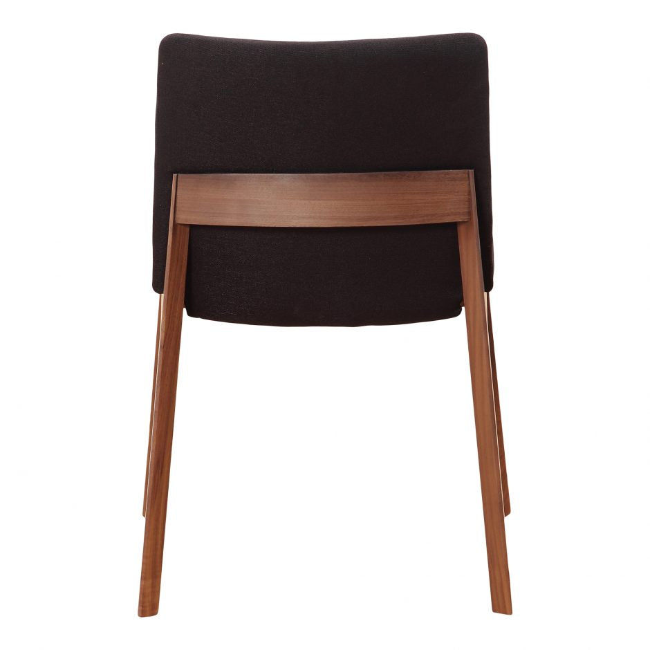 Deco Dining Chair In Black Set Of 2