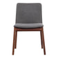 Deco Dining Chair Grey Set Of 2
