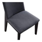 Deco Ash Dining Chair Charcoal Set of 2