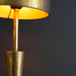 Antique Gold Table Lamp with Metal Barrel Shades