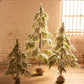 Artificial Frosted Christmas Tree/ Small