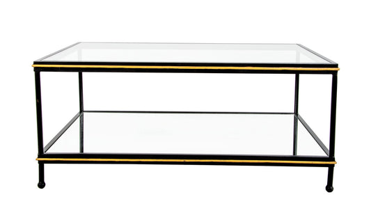 Black and Gold Coffee Table