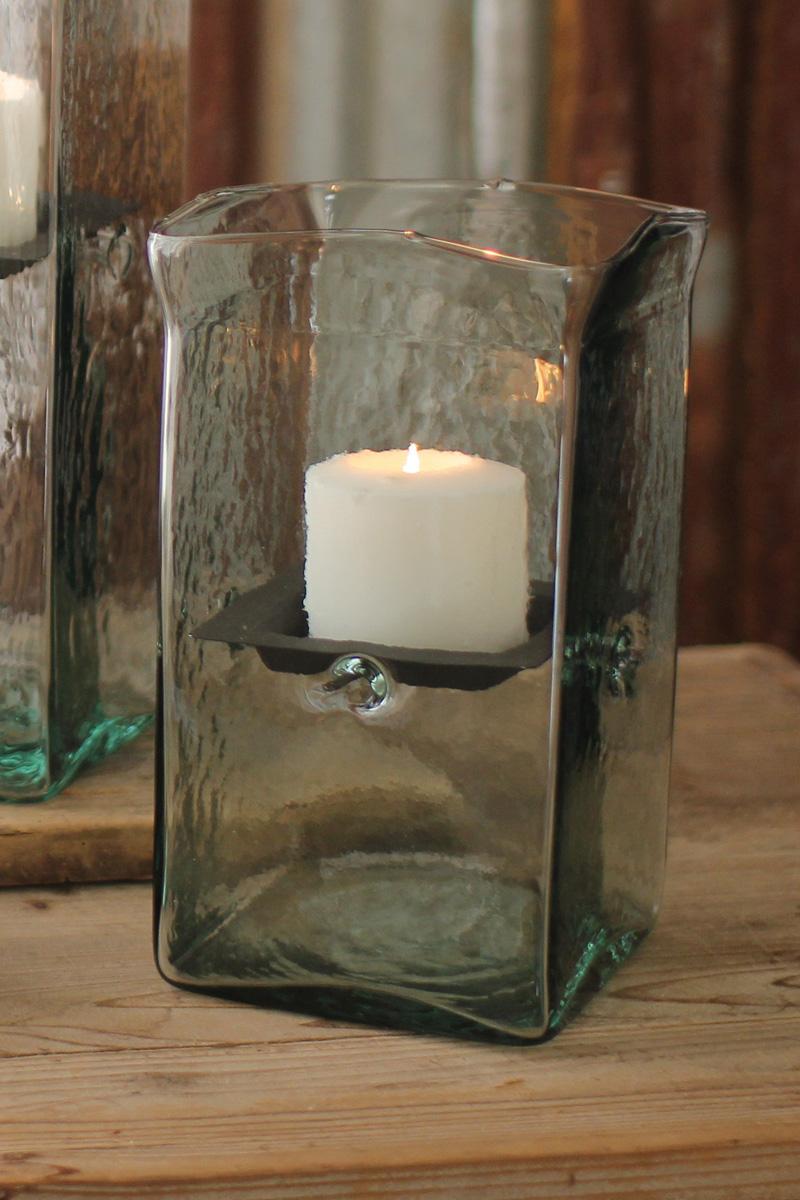 Square Candle Hurricane - Small