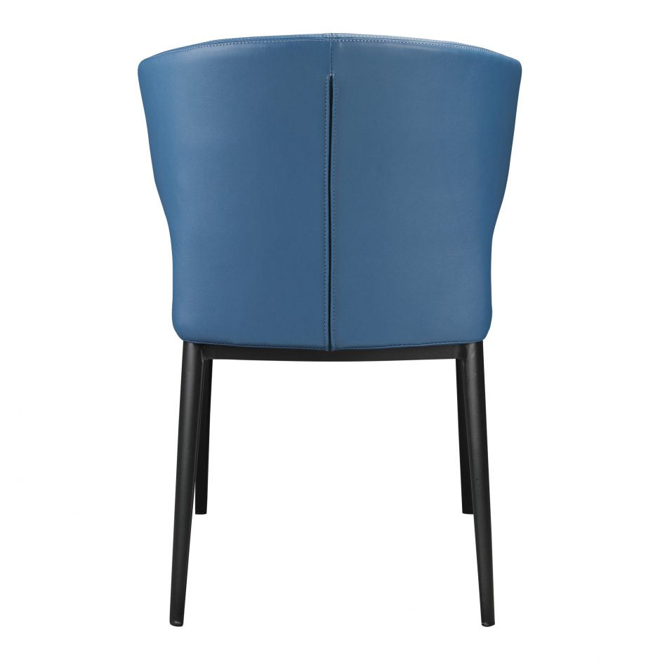 Delaney Side Chair Steel Blue Set of 2