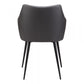 Moe's Home Collection EJ-1027-15 Beckett Grey Dining Chair