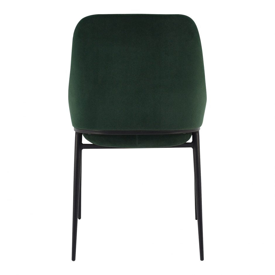 Sedona Dining Chair Green Velvet- Set of 2