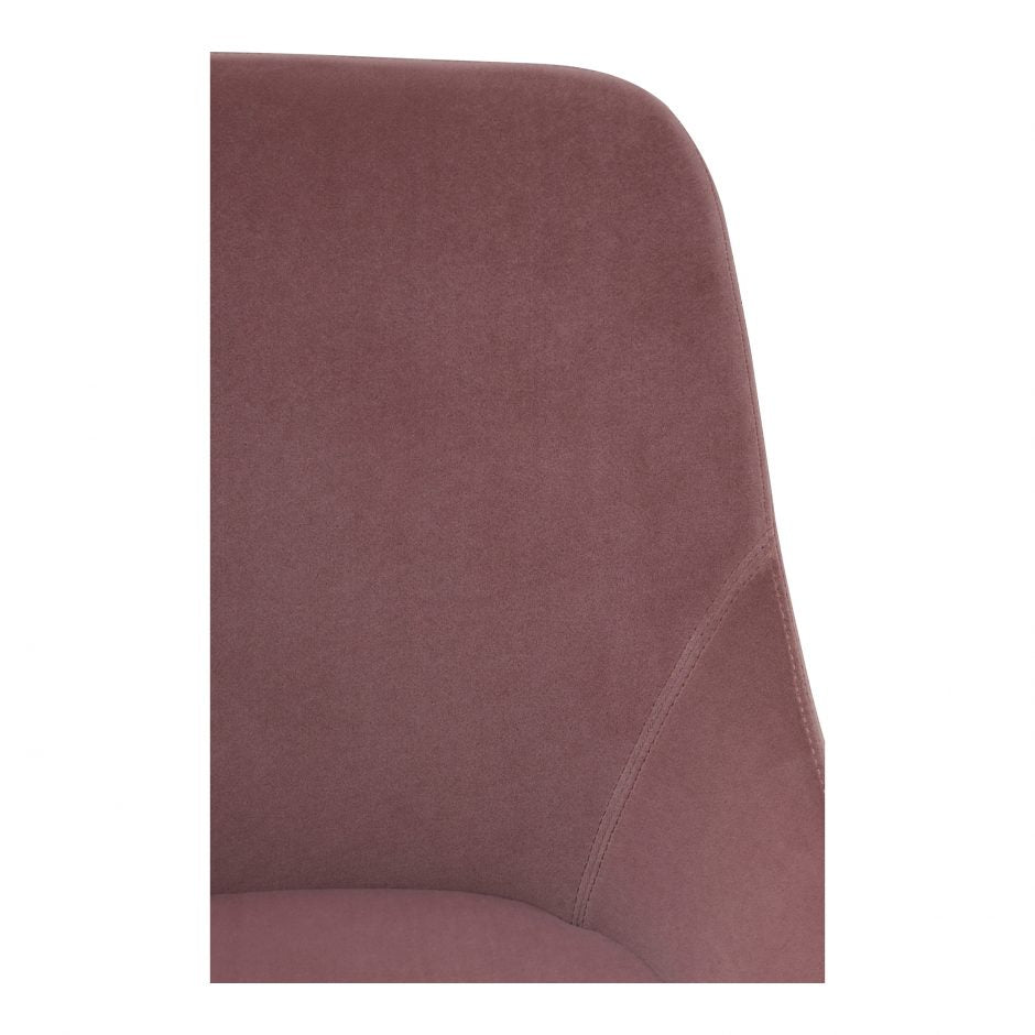 Sedona Dining Chair Pink Velvet EJ-1034-33 set of 2 - Yanni Custom 