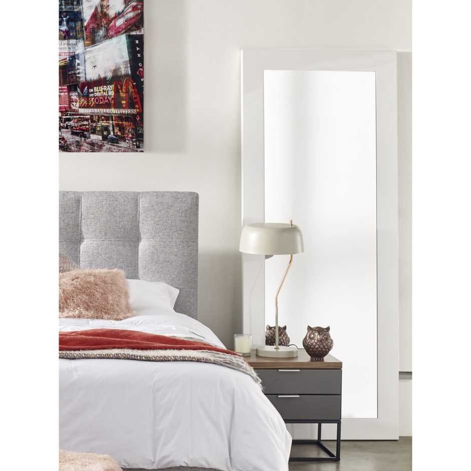 Kensington Mirror Large White