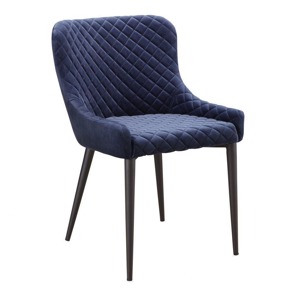 Etta Dining Chair Dark Blue