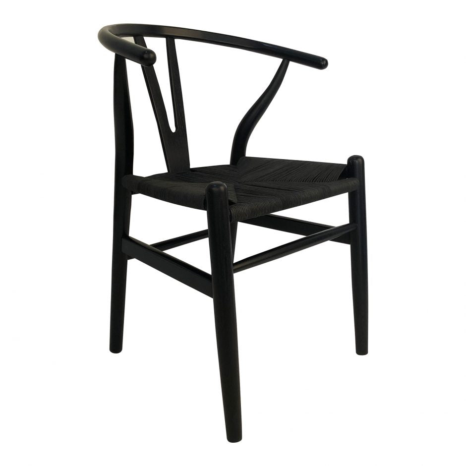 Ventana Dining Chair Black FG-1015-02 Set of 2 - Yanni Custom 