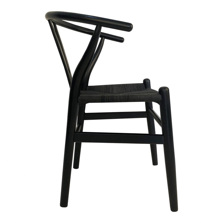 Ventana Dining Chair Black FG-1015-02 Set of 2 - Yanni Custom 