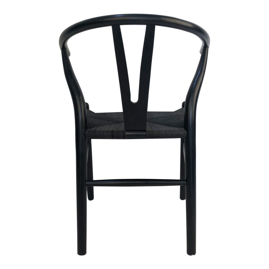 Ventana Dining Chair Black FG-1015-02 Set of 2 - Yanni Custom 