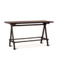 Industrial Teak 66" Reclaimed Wood Gathering Table