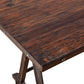 Industrial Teak 66" Reclaimed Wood Gathering Table