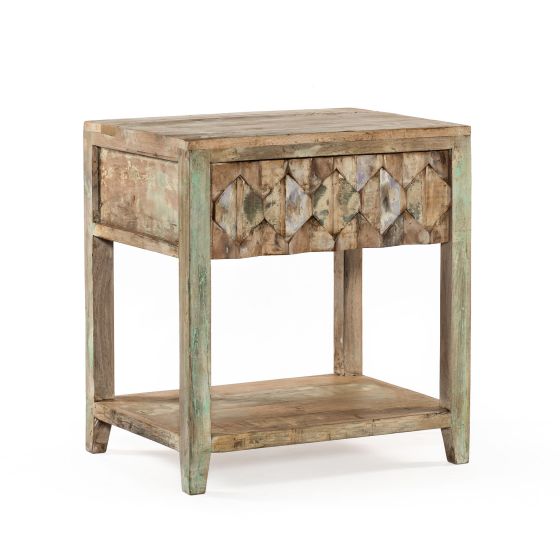 Ibiza 24" Reclaimed Wood Night Stand FIZ-NC24 - Yanni Custom 