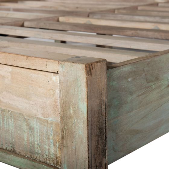 Ibiza Reclaimed Wood King Bed FIZ-PBK - Yanni Custom 